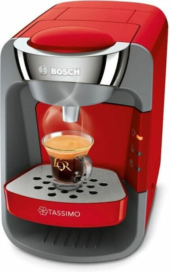 Bosch Suny Kapsel-Kaffeemaschine Tassimo Druck 3.3bar Rot