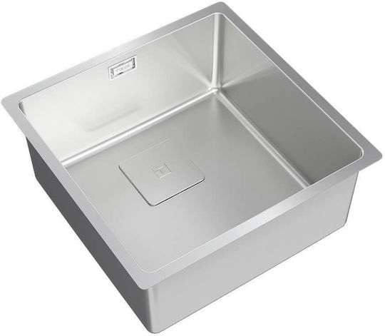 Teka FlexLinea RS15 40.40 115000014 Unterbau Spüle Inox Satiniert B44xT44cm Silber