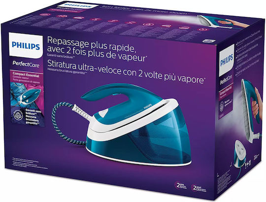 Philips PerfectCare Compact Essential Σύστημα Σιδερώματος Πίεσης 6bar με Δοχείο 1.3lt