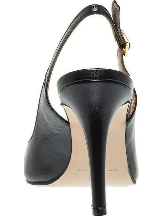 Pantofi cu toc cu Toc Stiletto & Curea Negre
