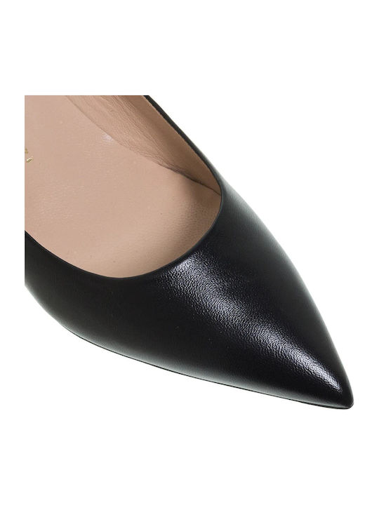 Pantofi cu toc cu Toc Stiletto & Curea Negre