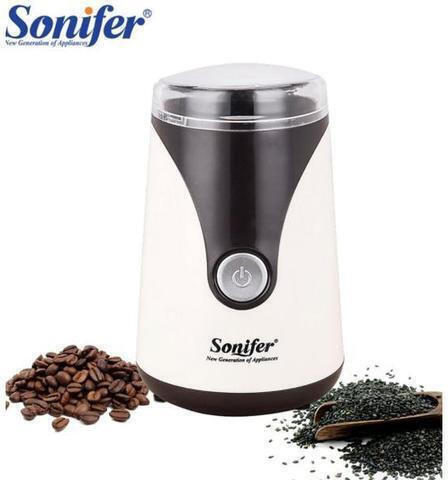 Sonifer SF-3519 Râșniță electrică pentru cafea 160W cu capacitate de boabe 50gr Alb