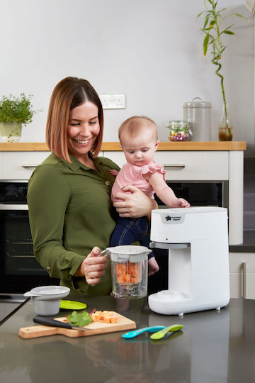 Tommee Tippee Quick Cook Baby Food Steamer with Blender 0.2lt