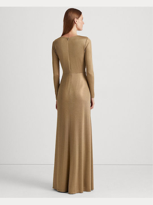 Ralph Lauren Maxi Kleid für Hochzeit / Taufe Gold