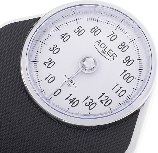 Adler Mechanical Bathroom Scale Black AD 8177
