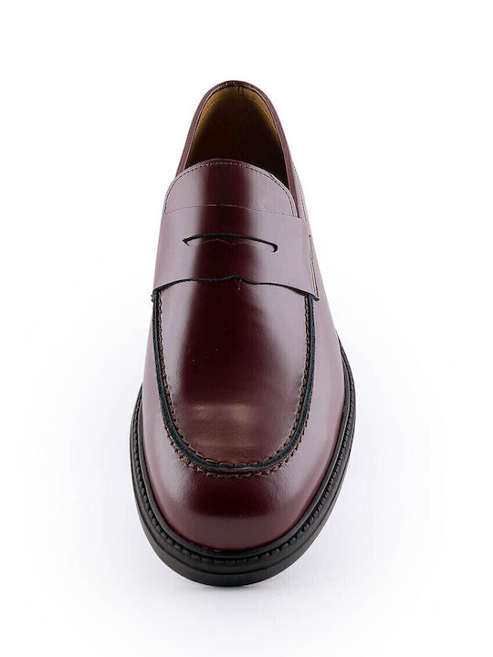Men's Loafers Light Bordeaux