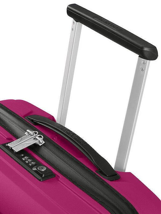 American Tourister Airconic Cabin Hard Suitcase Fuchsia with 4 Wheels Height 55cm