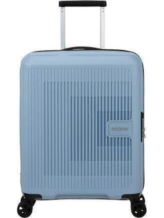American Tourister Aerostep Βαλίτσα Ταξιδίου Καμπίνας Σκληρή Γκρι με 4 Ρόδες Ύψους 55εκ.