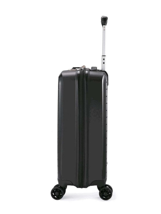 Verage GM18106W Βαλίτσα Ταξιδίου Καμπίνας Σκληρή Μαύρη με 4 Ρόδες Ύψους 53εκ.