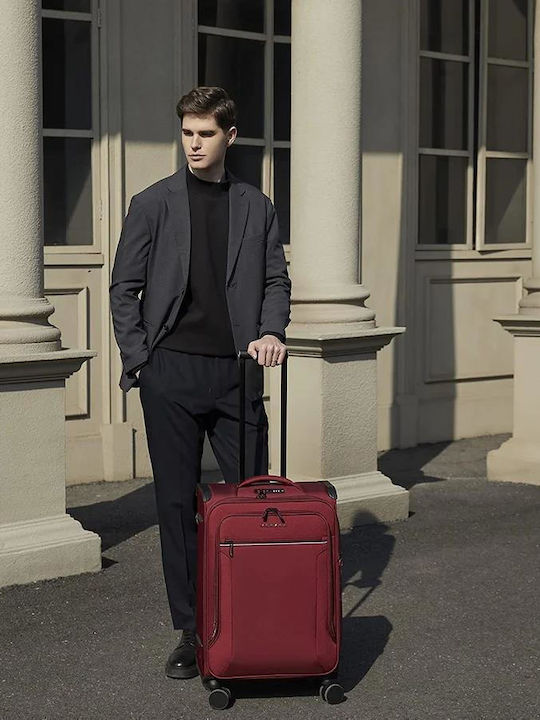 Verage Toledo Valiză de Călătorie Mare Burgundy cu 4 roți Înălțime 80cm