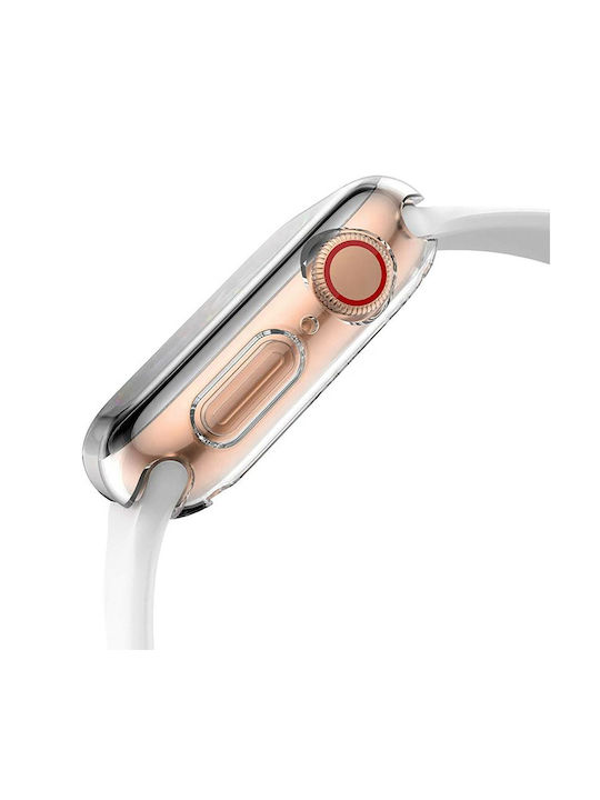 Sonique Silikonhülle in Transparent Farbe für das Apple Watch 45mm