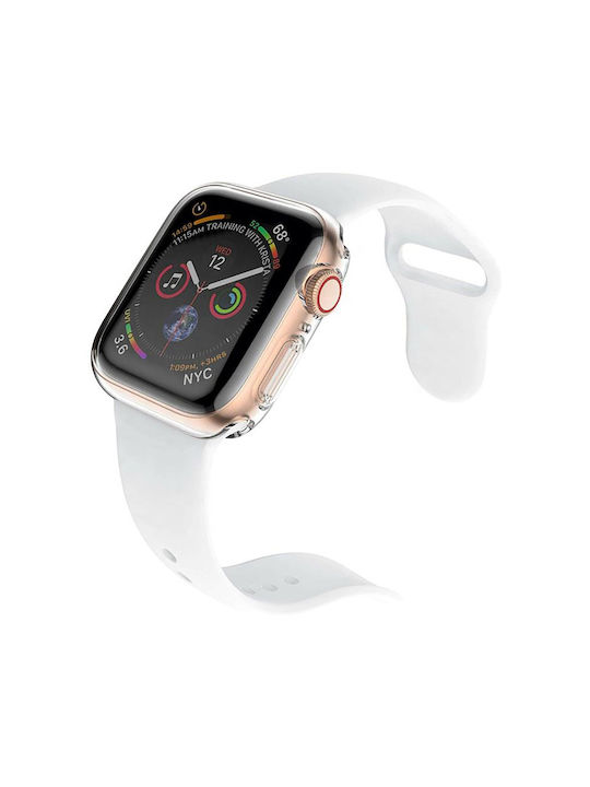 Sonique Θήκη Σιλικόνης σε Διάφανο χρώμα για το Apple Watch 44mm