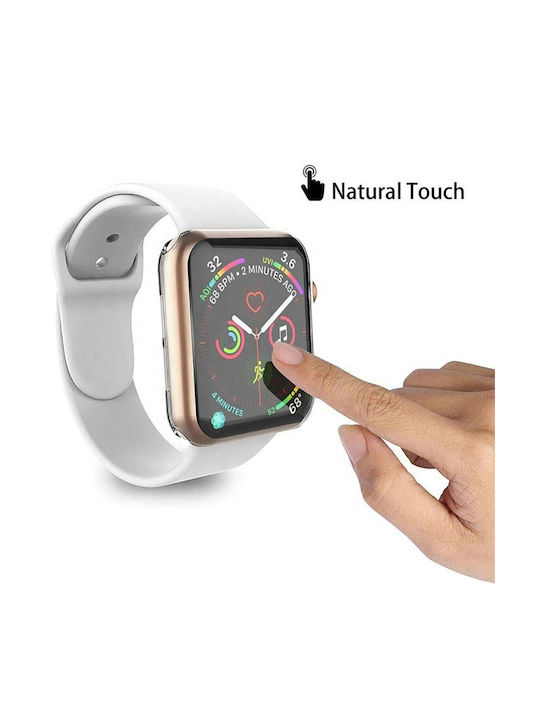 Sonique Θήκη Σιλικόνης σε Διάφανο χρώμα για το Apple Watch 40mm