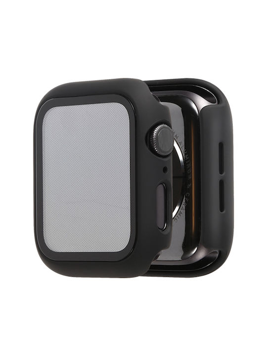 Sonique Plastikhülle mit Glas in Grün Farbe für Apple Watch 45mm