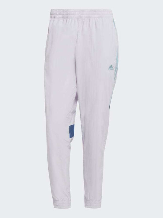 Tiro Fußball Jogginghose mit Gummizug Lila