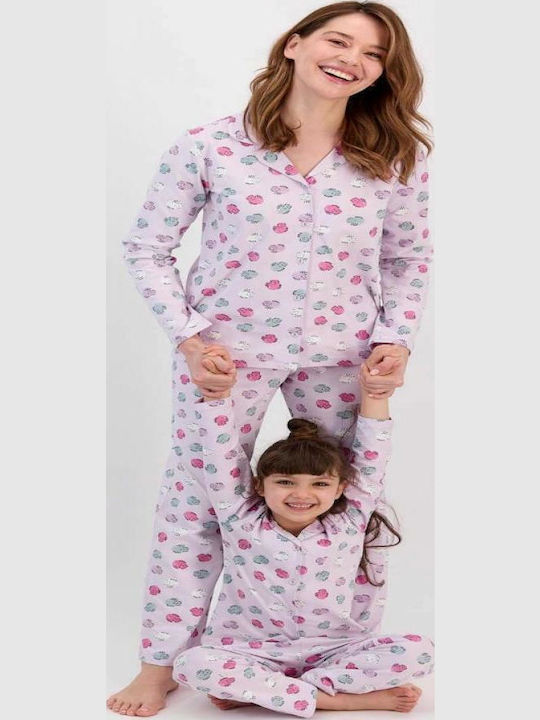 Roly Poly Winter Women's Pyjama Set Lilac