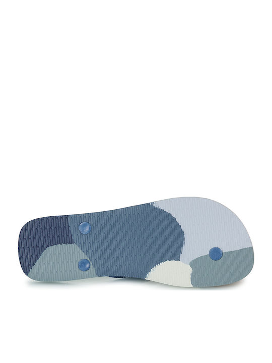 Logomania Colors II Men's Flip Flops Blue