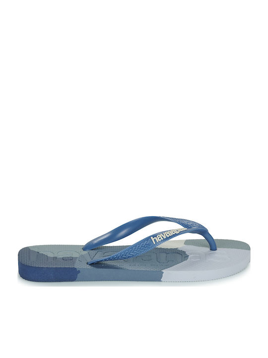 Logomania Colors II Men's Flip Flops Blue