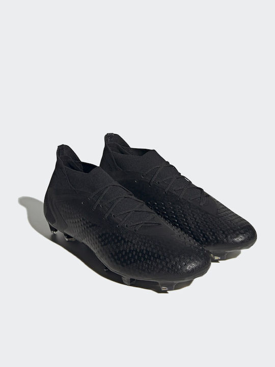 adidas Predator Accuracy.1 Ποδοσφαιρικά Παπούτσια με Τάπες FG Core Black / Cloud White