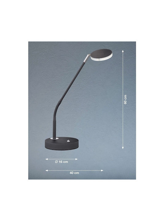 Fischer Honsel Luna Tischlampe Dekorative Lampe LED Schwarz