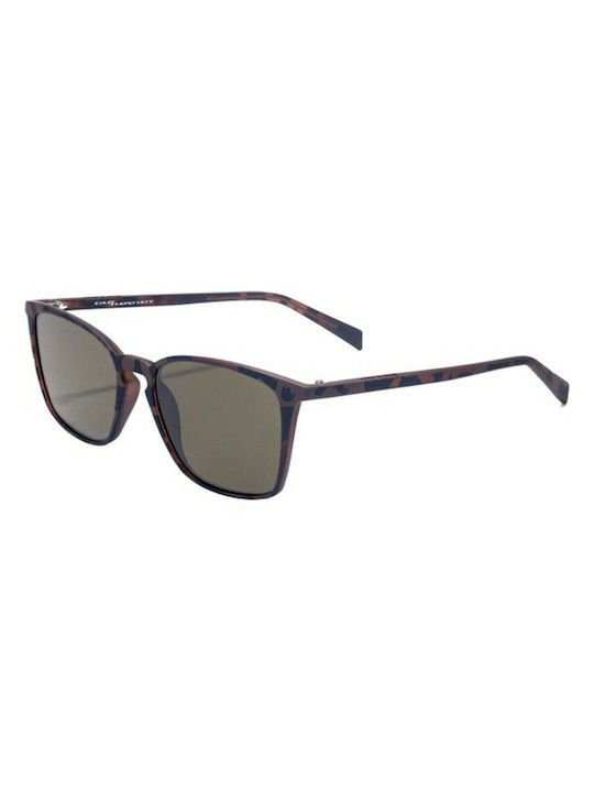 Italia Independent Sunglasses with Blue Plastic Frame and Transparent Lens 0037.147.027