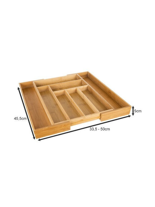 Ruhhy Разделители за чекмеджета Дърво в Бежов Цвят 45.5x50x5см