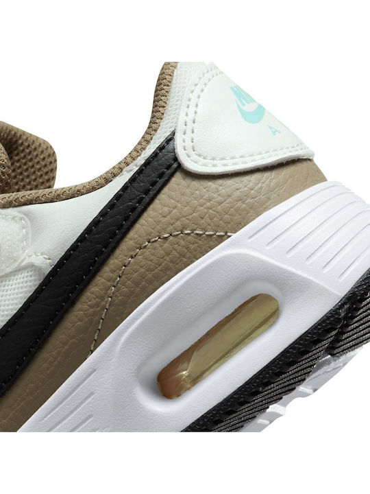 Air Max SC Kids Sneakers with Scratch Summit White / Black / Khaki / Ocean Bliss