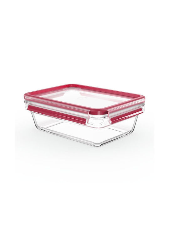 Tefal Masterseal Lunch Box Glass Transparent 1300ml 1pcs