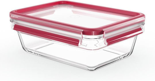 Tefal Microwave Glass Lunch Box Masterseal Transparent 1300ml