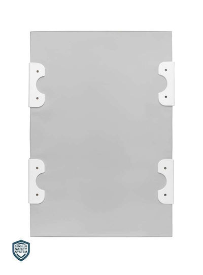 Sensillo Σκληρή Αλλαξιέρα από Ύφασμα Grey 50x70cm