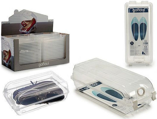 BigBuy Plastic Shoe Box 32x10x14cm