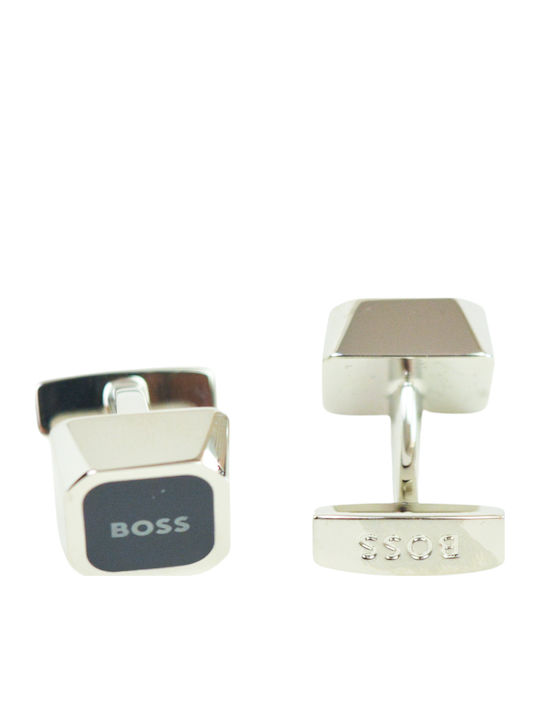 Boss Sammi Мансети от Inox в Сребрист Цвят Boss Sammi Мансети от Inox в Сребрист Цвят