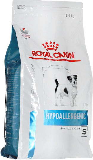 Royal Canin Veterinary HYpoallergenic Small Dog 3.5kg Dry Food for Adult Small Breed Dogs with Poultry and Rice