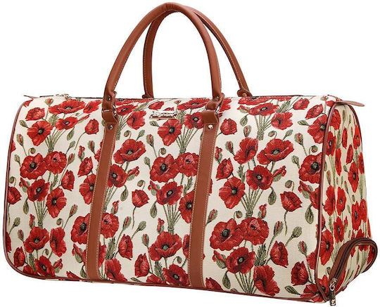 Signare Poppy Σακ Βουαγιάζ με Ρόδες Υφασμάτινο Μ58xΠ30xΥ31εκ.