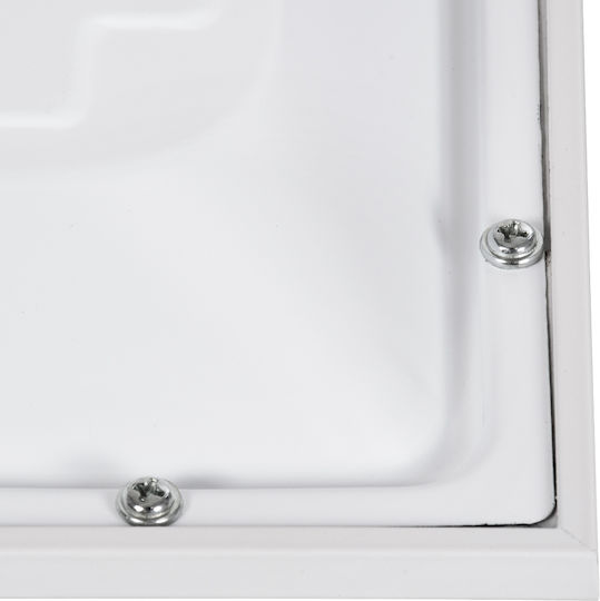 GloboStar Zeus Τετράγωνο Χωνευτό LED Panel 48W με Θερμό Λευκό Φως 2700K 60x60εκ.