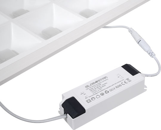 GloboStar Zeus Χωνευτό LED Panel 48W 60x60εκ. GloboStar Zeus Χωνευτό LED Panel 48W 60x60εκ.