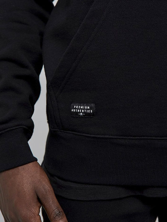 Sweatshirt mit Kapuze Schwarz