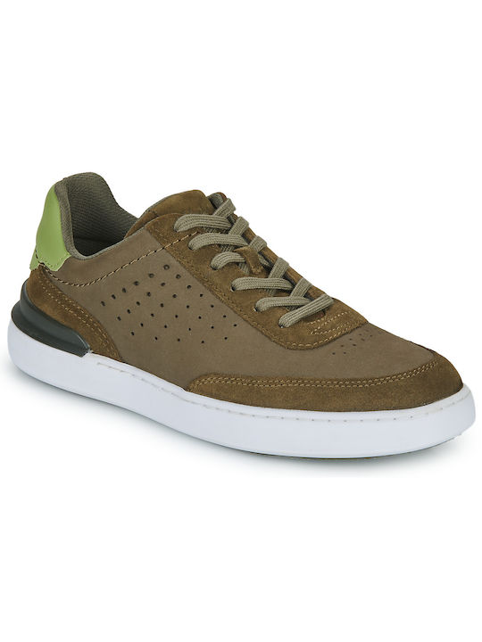 Clarks Courtlite Tor Bărbați Sneakers Kaki