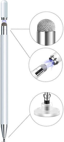 ObaStyle Touchscreen Disc Tip Απλή Γραφίδα Αφής Universal σε Μαύρο χρώμα 6788845