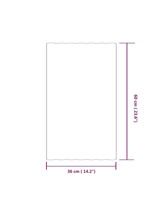 vidaXL Γαλβανιζέ Πάνελ Οροφής Π60xΒ36cm