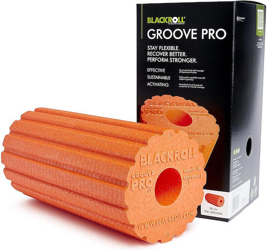 Blackroll Groove Pro Round Roller 30cm Orange