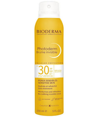 Bioderma Photoderm Max Waterproof Crema protectie solara Mist pentru Corp SPF30 în Spray 150ml