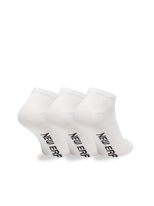New Era Ανδρικές Κάλτσες Λευκές 3 Pack