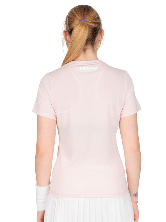 Head Damen Sport T-Shirt Rosa