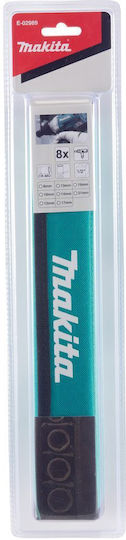 Makita Satz 8 Bohrer für Metall