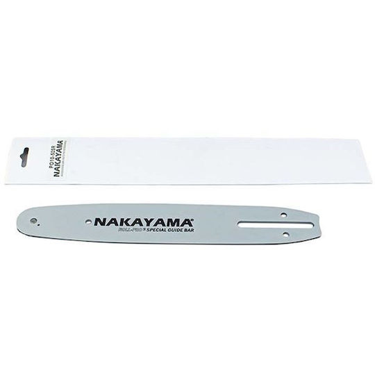 Nakayama Ps2605/ps5105 Λάμα Αλυσοπρίονου 25cm (10") για Αλυσίδα με Βήμα 3/8", Πάχος Οδηγών .043"-1.1mm & Αριθμό Οδηγών 40Ε
