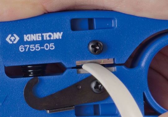 King Tony Περιστροφικός Απογυμνωτής Καλωδίων Δικτύου
