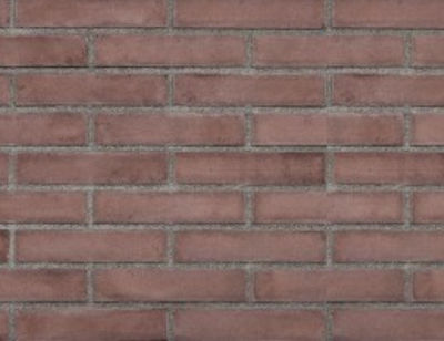 Hellas Stones Smooth Brick Brown Πέτρα Επένδυσης Τοίχων