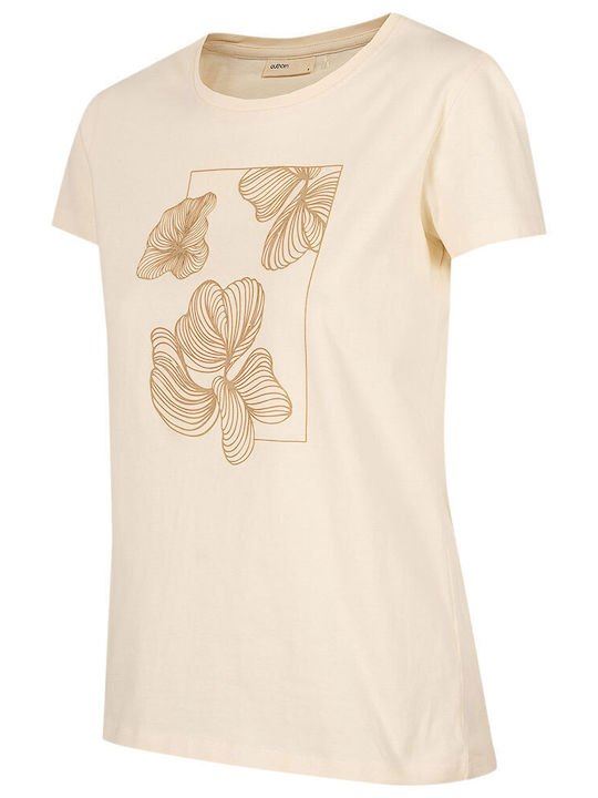 Outhorn Damen T-Shirt Beige