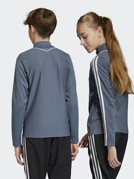 Adidas Kinder-Strickjacken Graue 23 League Training Jacke